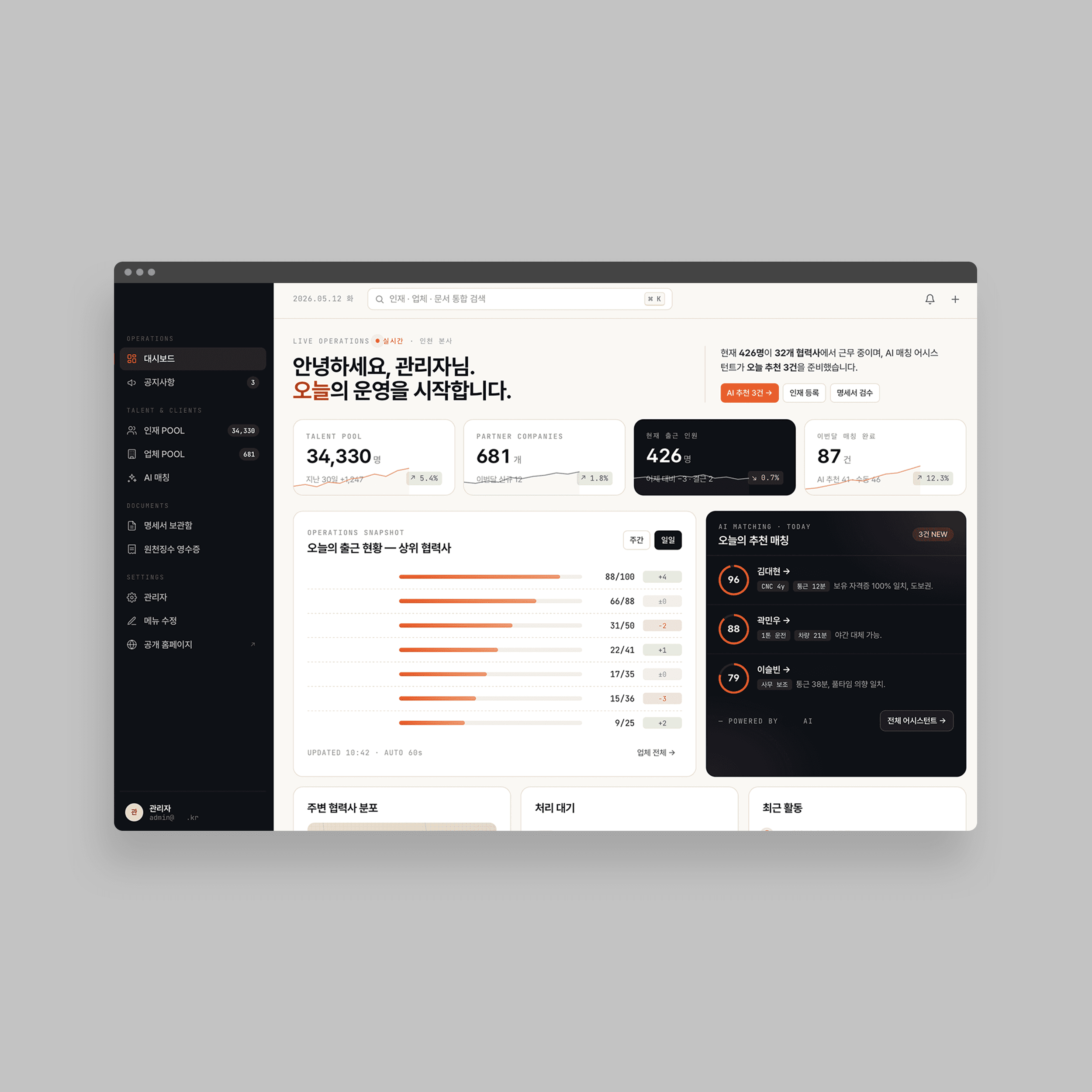 AI-Powered Workforce Matching Platform - AI Conversational Matching