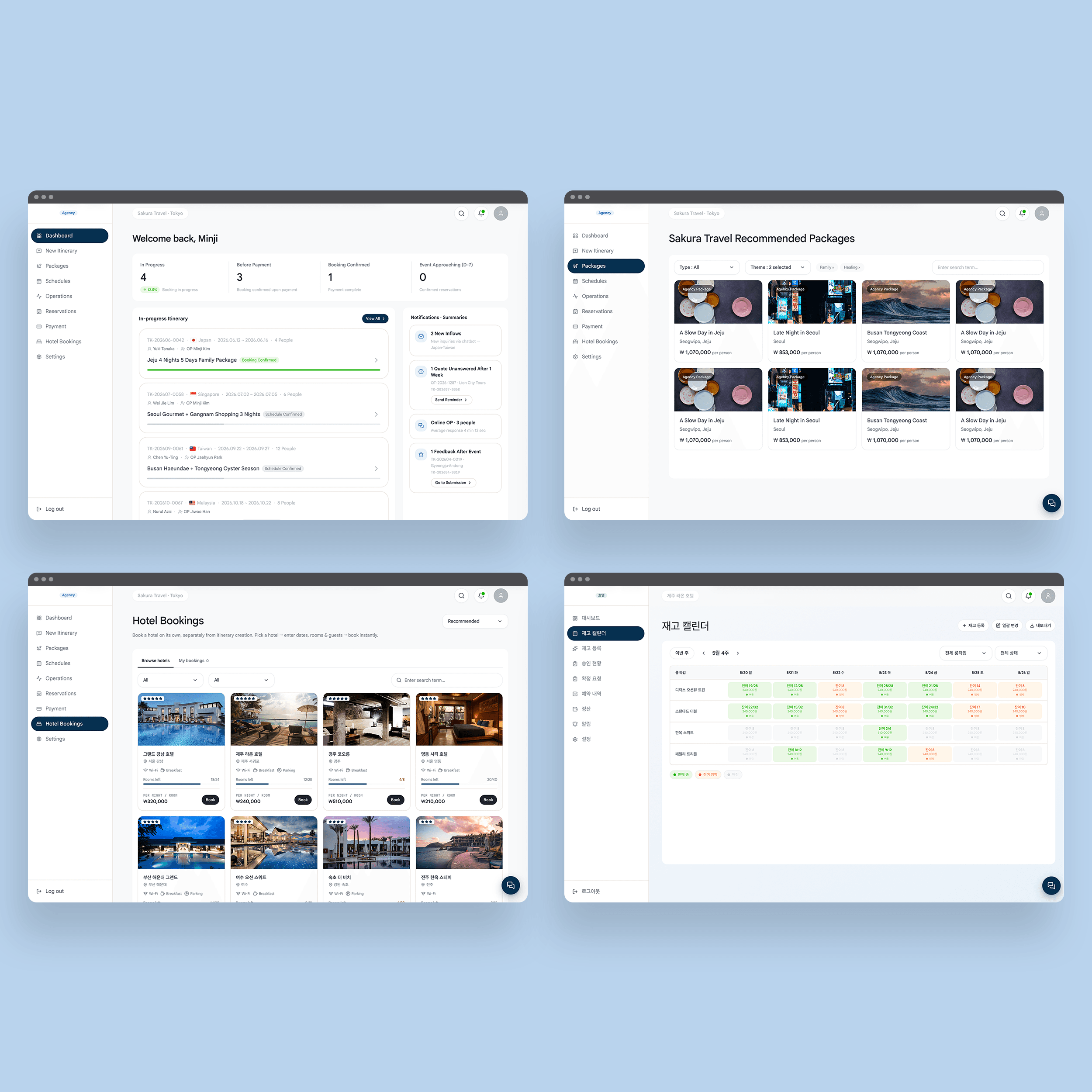 AI-Powered Travel Agency Automation System - Travel Agency Portal