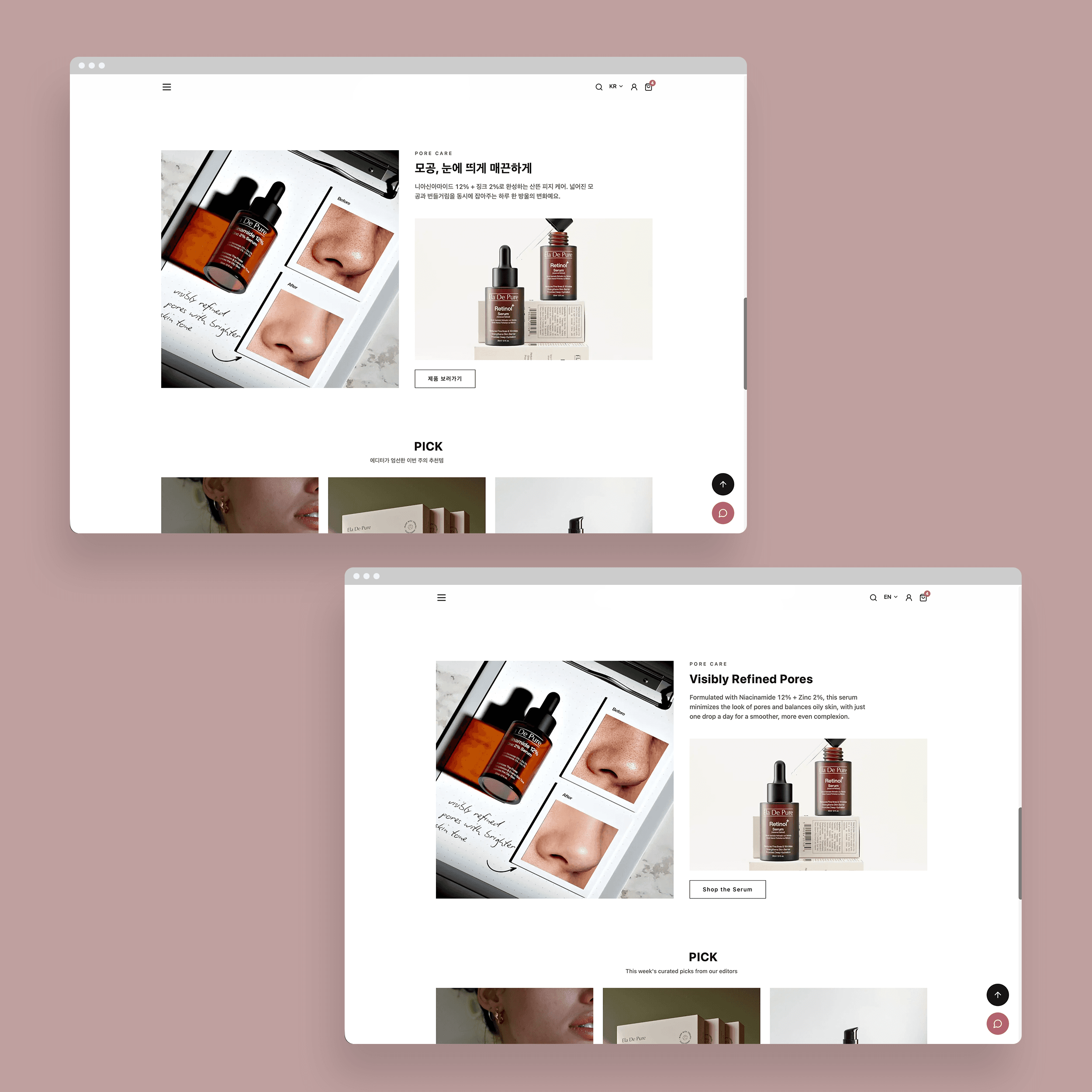 Boutique beauté en ligne - PolyGlot AI multilingue